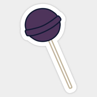 Grape Lollipop Sticker